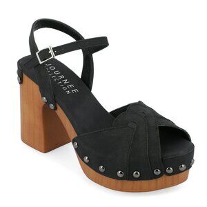*NEW* Journee Alary Comfort Foam Platform Clog Sandal